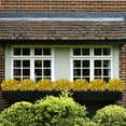 thumbnail image 2 of 10 Bundles Artificial Flowers UV Resistant Outdoor Plants No Fade Faux Plastic Shrubs Fake Silk Flowers Window Box Garden Porch Home Decoration(Fuchsia), 2 of 5