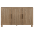 thumbnail image 3 of Bouclair Taupe 3 Door Wood Veneer Buffet, 3 of 8