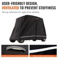 thumbnail image 6 of KFFKFF Quad Occupant Golf Cart Shield, Constructed from 600D Polyester, Universally Compatible with Majority Brand Club Car Protectors, Resistant to Water, Sun, and Dust, Golf Cart Protection, 6 of 9
