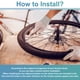 thumbnail image 3 of 36 piezas de radios de acero en J de 13G de 260 mm 10.24" con tuercas para bicicleta de montaña MTB, 3 of 7
