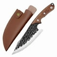 thumbnail image 6 of 6.7in Forging steak knife Boning knife Outdoor barbecue steak dividing knife, 6 of 7