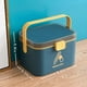 thumbnail image 2 of Small Home Medicine Storage Box, Folding 2 Tier First Aid Box, Portable Medicine Container Box for Home, 2 of 5