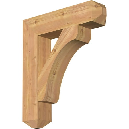 

Ekena Millwork 5 1/2 W x 26 D x 30 H Legacy Craftsman Smooth Bracket Western Red Cedar