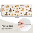 thumbnail image 5 of Dogs with Sunflowers Kitchen Rug Mat,Kitchen Runner Rugs Non Skid Washable,Decorative Kitchen Floor Mats for Kitchen,Sink,Laundry,17"X47", 5 of 5