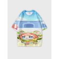 thumbnail image 1 of T-shirt short sleeve round neck summer casual loose JW1793, 1 of 5
