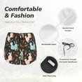 thumbnail image 4 of Daiia Rabbit Is Eating Carrots Pattern Women's 2 in 1 Running Shorts - Lightweight Athletic Workout Gym Yoga Shorts Liner with Phone Pockets-X-Large, 4 of 7
