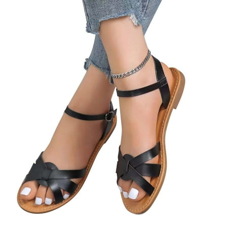 

Summer Ladies Slippers Casual Women s Shoes Lightweight Flat Bottom Sandals