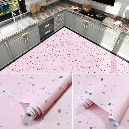 

Wallpaper For Bedroom Tear Resistance And Tear Resistance For Kitchen Pink Broken Star 60cm Wide*100cm Long