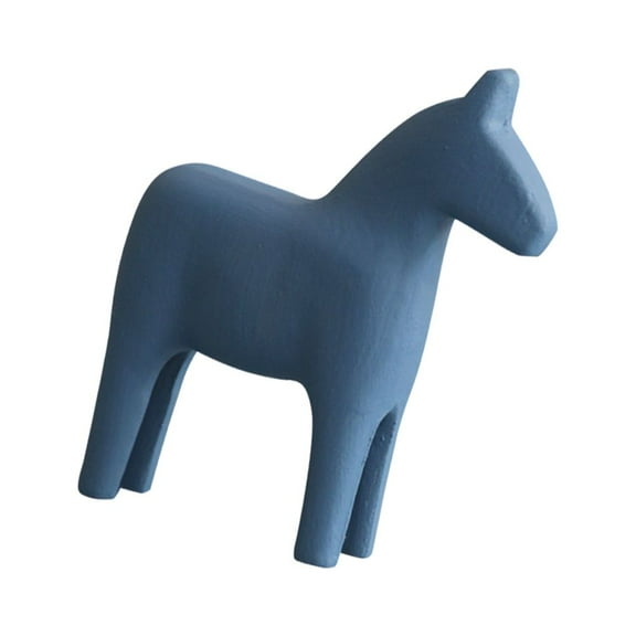 FRCOLOR Horse Figures Decor Small Wooden Ornament Office Decoration Desktop