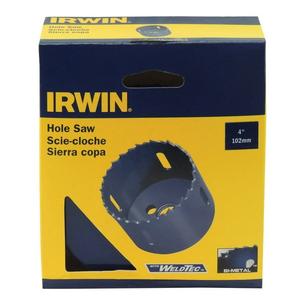 Irwin 373400BX 4" Bimetal Hole Saw