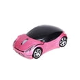 thumbnail image 3 of Wireless Mouse 2.4GHz Car-Shaped, QQZ Portable 1200DPI Optical USB Mouse for Laptop, Mini Plug Play Scroll Wheel Mice for PC Tablet Computer Office, Pink, 3 of 4