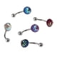 thumbnail image 4 of de de botón de con gota invertida de cristal de 5 piezas 2 Sunnimix Joyas para el cuerpo con diamantes de imitación, 4 of 7