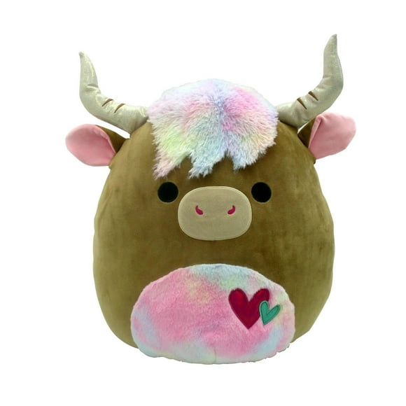 Squishmallows Valentines 16" - Candela the Highland Cow