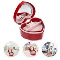 thumbnail image 3 of Heart Shape Jewelry Box Jewelry Storage Organizer for Rings Bracelets Necklaces, 3 of 8