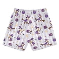 thumbnail image 7 of FORMRS Boys Swim Trunks Quick Dry Mesh Lining Beach Boardshorts, Sizes XS-XL, Purple Halloween Gooses, 7 of 7