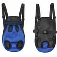 thumbnail image 1 of MesaSe Backpack  Adjustable Pet Front Cat Dog Carrier Backpack Travel Bag  Legs Out  for Small Dogs Cats Puppies, 1 of 6