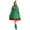 Green, variant on Zaldita Women Christmas Elf Suit Santa Helper Velvet Dress Xmas Holiday Party 7Pcs Outfits Green L