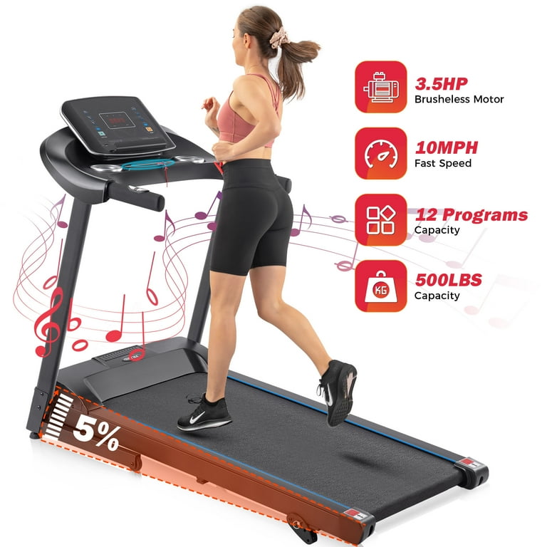 Electric motorized treadmill hotsell