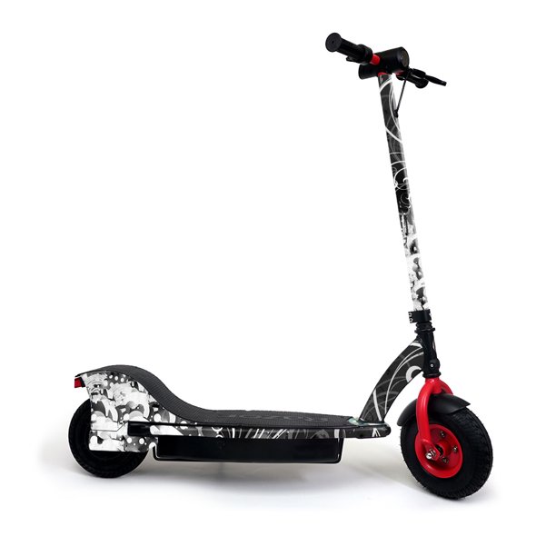Skin Decal Wrap for Razor Share Scooter sticker Black Flourish