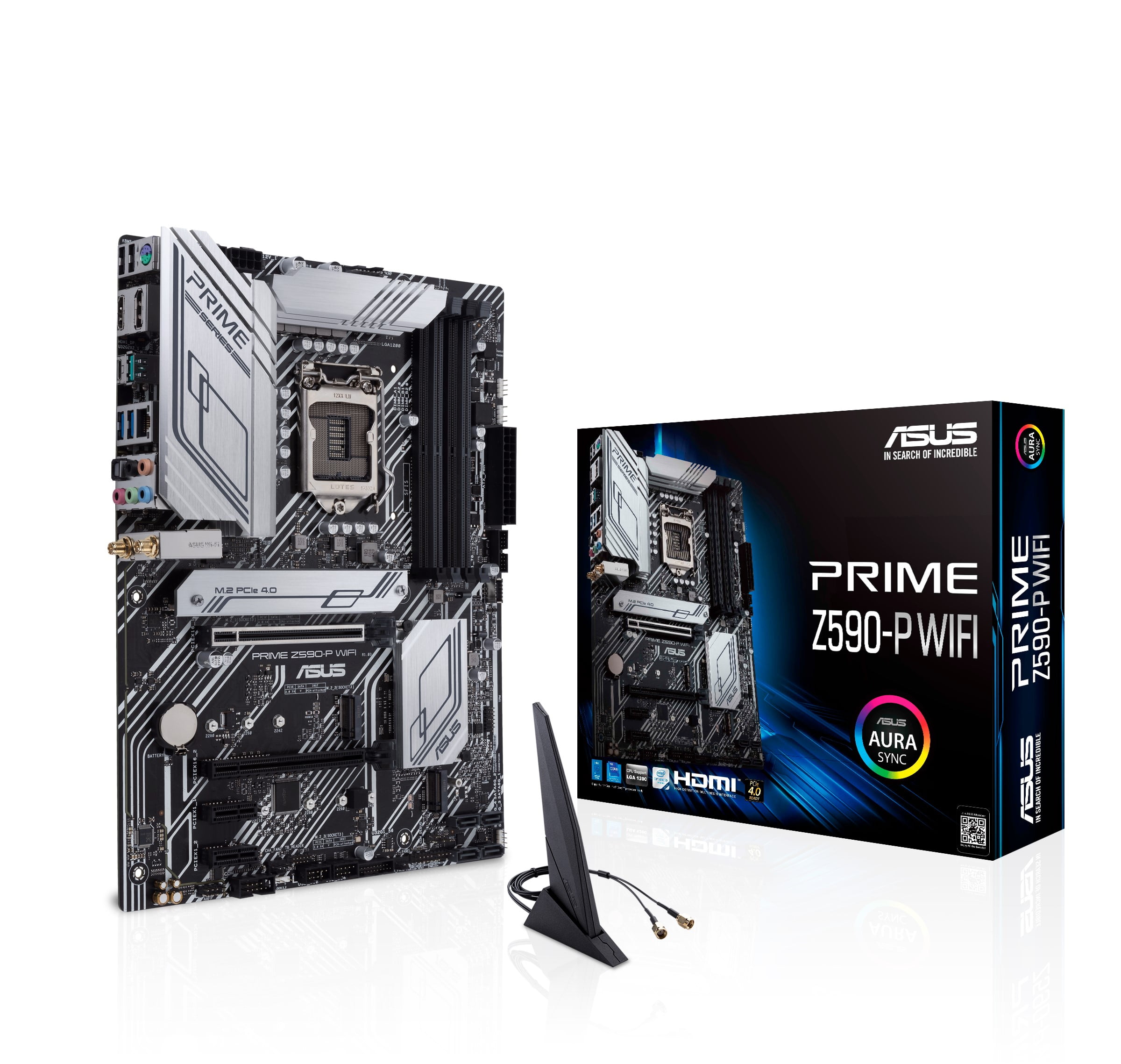 ASUS Prime Z590P WiFi LGA 1200 (Intel® 11th/10th Gen) ATX motherboard