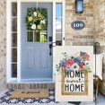 thumbnail image 3 of diyeu Eucalyptus Garden Flag 12×18 Inchl Floral Home Sweet Home Decorative Double Sided Holiday Farmhouse Seasonal Outside Decor for Yard AG031, 3 of 6