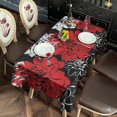 thumbnail image 2 of Rectangle Boho Style Waterproof Tablecloth 60×102 Inch, Bohemian Colorful Floral Reusable Indoor/Outdoor Durable Table Cover for Party Kitchen Dinner Room Decor, 2 of 6