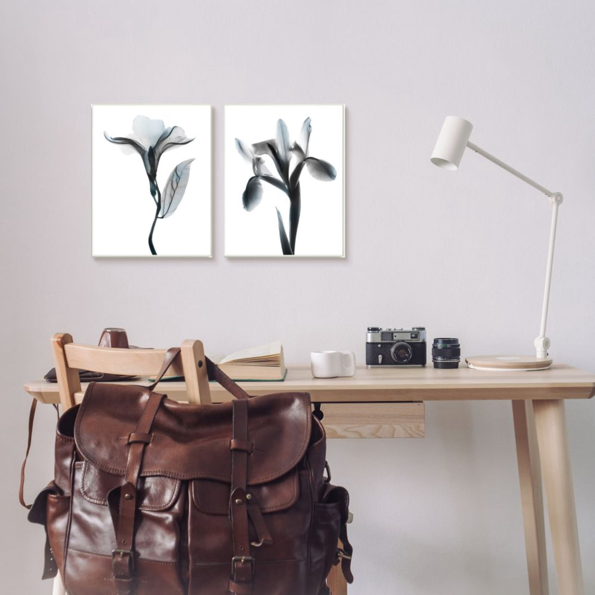 Stupell Industries Opaque Oleander Silhouette Minimal Nautical Floral Design by Albert Koetsier