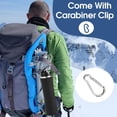 thumbnail image 6 of Insulated Water Bottle 20 OZ Stainless Steel Water Bottle with Straw Metal Water Bottle Double Wall Leakproof Keeps Drinks Hot and Cold (Red), 6 of 7