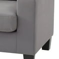 thumbnail image 5 of Glory Furniture Newbury Faux Leather Modular Sofa in Gray, 5 of 7