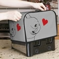 thumbnail image 7 of Honeii Animal Bulldog1 Print 2 slice Toaster Cover, Two Slice Toaster Dust-proof Cover For Kitchen Small Appliance and Fingerprint Protection, 7 of 7