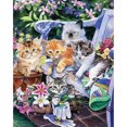thumbnail image 1 of Pintura Diamante (DE4773) Gato 5D DIY Cuadrado Rhinestone Punto de Cruz (B980) 20X30cm FLhrweasw Nuevo, 1 of 1