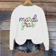 thumbnail image 4 of Mujeres de Manga Larga Tops Navidad Informal Impreso Cuello Tripulado Sudadera Invierno Acogedor, Mujeres de Manga Larga Navidad Tops, 4 of 6