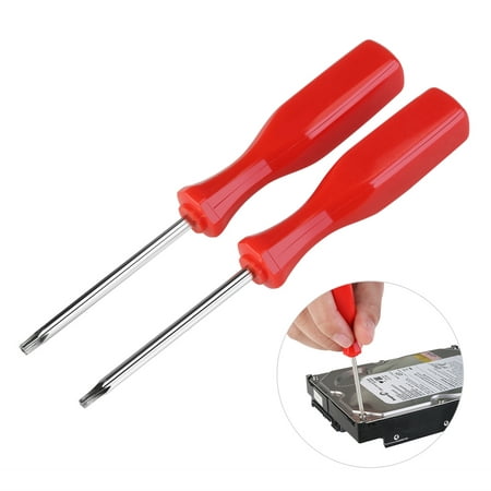 ROSENICE 2pcs T8 / T10 Screwdriver Repair for Xbox 360 / PS3 / (Best Pc Games For Xbox Controller)