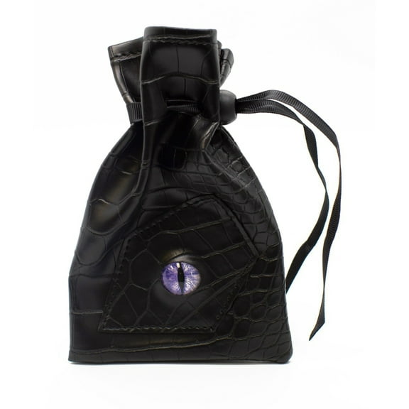 Dragon Eye Dice Bag - Black New