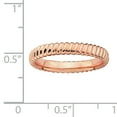 thumbnail image 3 of Sterling Silver Pink-Plated Ring, 3 of 7