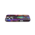 thumbnail image 4 of DesignSkinz Scratch-Resistant Hard Slim Case Compatible with iPhone SE Gen 2/3 (Compatible with MagSafe) - Neon Paint Mixtured Surface, 4 of 9