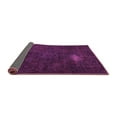 thumbnail image 2 of Ahgly Company Indoor Round Abstract Pink Modern Area Rugs, 5' Round, 2 of 4