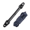 thumbnail image 3 of amagogo Boat Mooring Snubber 300kg Load Capacity Attachment Black High Performance Replacement with Nylon Rope Mooring Shock Absorber, 3 of 10