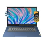 Lenovo Slim 3 Chromebook Laptop, 14" FHD Touchscreen Computer, 8-Core MediaTek Kompanio 520 Processor, 4GB RAM, 320GB Storage(64GB eMMC + 256GB Micro SD), Wi-Fi 6, Webcam, Chrome OS