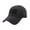 Black-Universal code, variant on Breathable Camouflaged Cap Adjustable Back Practical Outdoor Hat For Men Women Unisex Lightweight Foldable Baseball Cap