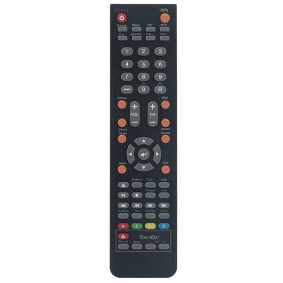 142022370001C Replace Remote for Sceptre TV E325WD-HDR E328BD-HDC E245BD-FHDR