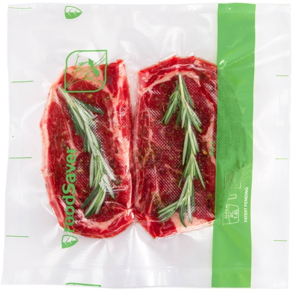 FoodSaver Easy Seal & Peel 11" x 14' Vacuum Sealer Bag Rolls, 2-Count BPA-Free Vacuum Seal Rolls for Custom Size Food Storage Bags, Works with FoodSaver Vacuum Sealer Machines, 28 Feet Total