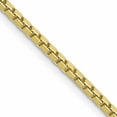 thumbnail image 1 of 10K Yellow Gold 1.9mm Box Chain (24 X 1.9) Made In Peru 10bx200-24, 1 of 5