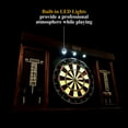 Barrington 40 inch Dartboard with LED Lights, 40 inch x 4.375