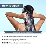 Bare Anatomy Anti-Hair Fall Shampoo 5X Fall Control Conditioning 8.45 fl oz