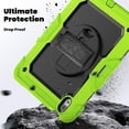 thumbnail image 4 of Funda Protectora para IPad Air de 11 Pulgadas, 10.9 Pulgadas con Soporte Giratorio de 360 ° (Verde), 4 of 9