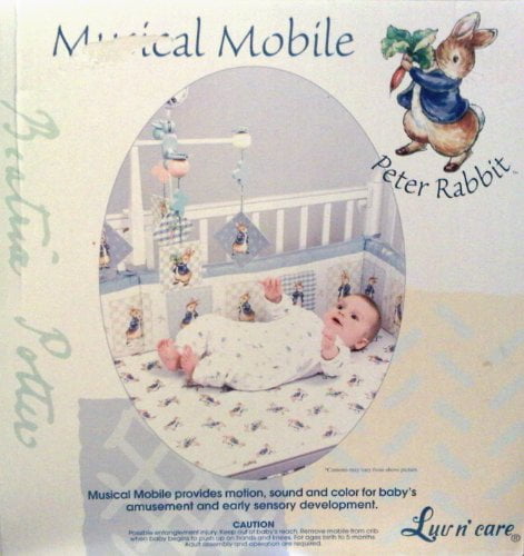 Beatrice Potter Peter Rabbit Musical Mobile