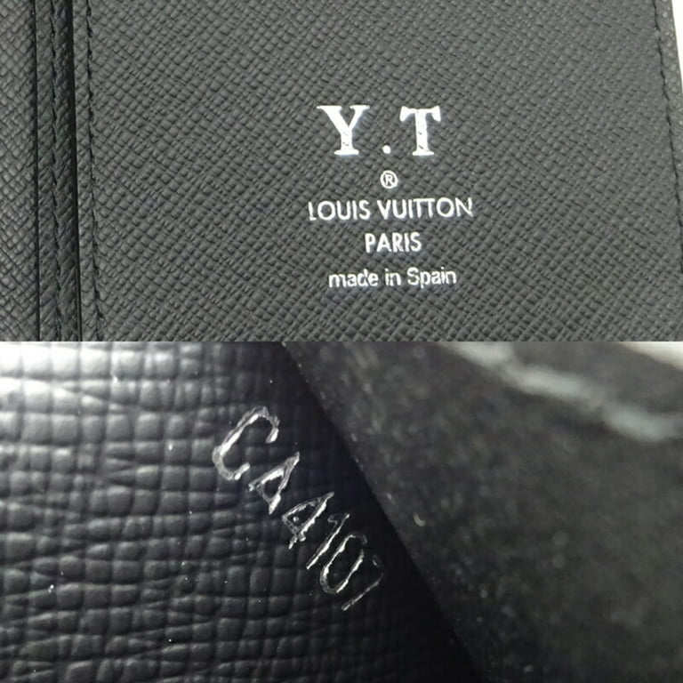 Pre-Owned Louis Vuitton Brazza Wallet Men's Bi-Fold Wallet M60622 Epi  Leather Noir (Black) (Good) 