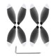 thumbnail image 1 of 4 pares de hélices CCW/CW para dron de carreras RC Parrot Anafi 4K. Plata, 1 of 8