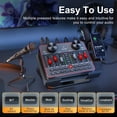 thumbnail image 4 of Podcast Equipment Bundle for 2 Mic Tiktok Video Content Creator Kit, Audio Interface DJ Mixer Sound Card/Board Condenser Micropho, 4 of 9